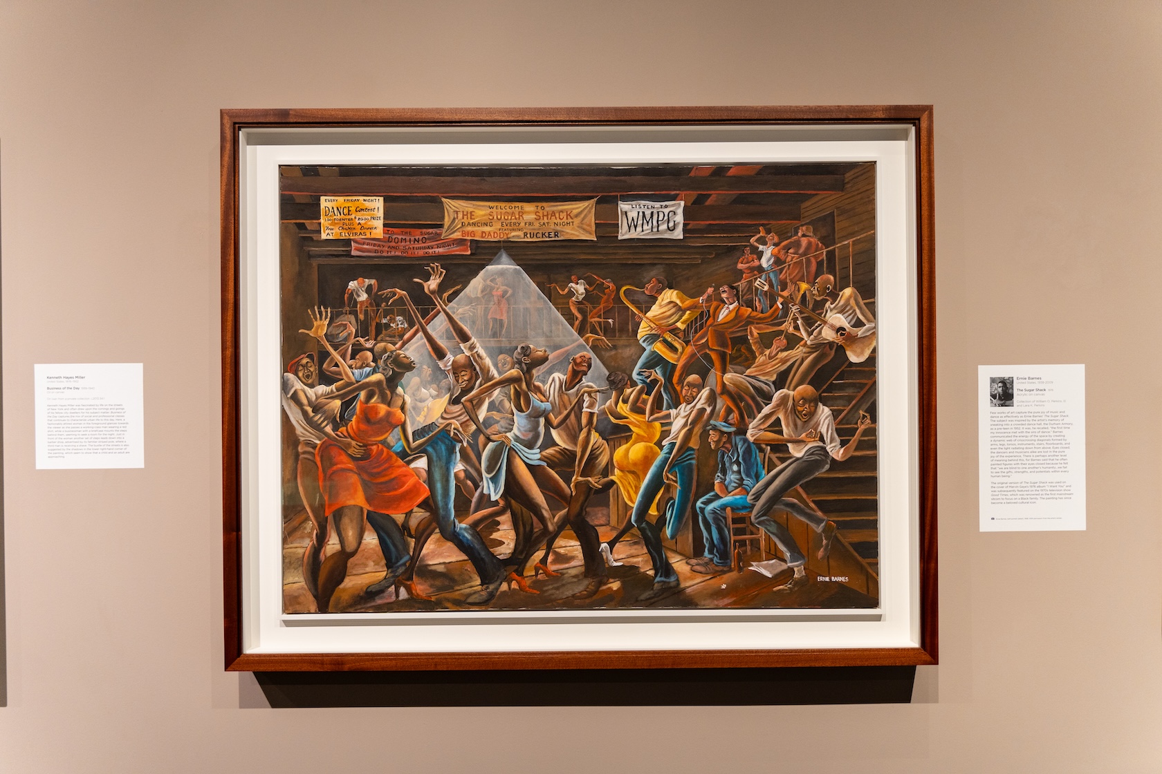 Artist Ernie Barnes's iconic masterpiece 'The Sugar Shack' now on view ...