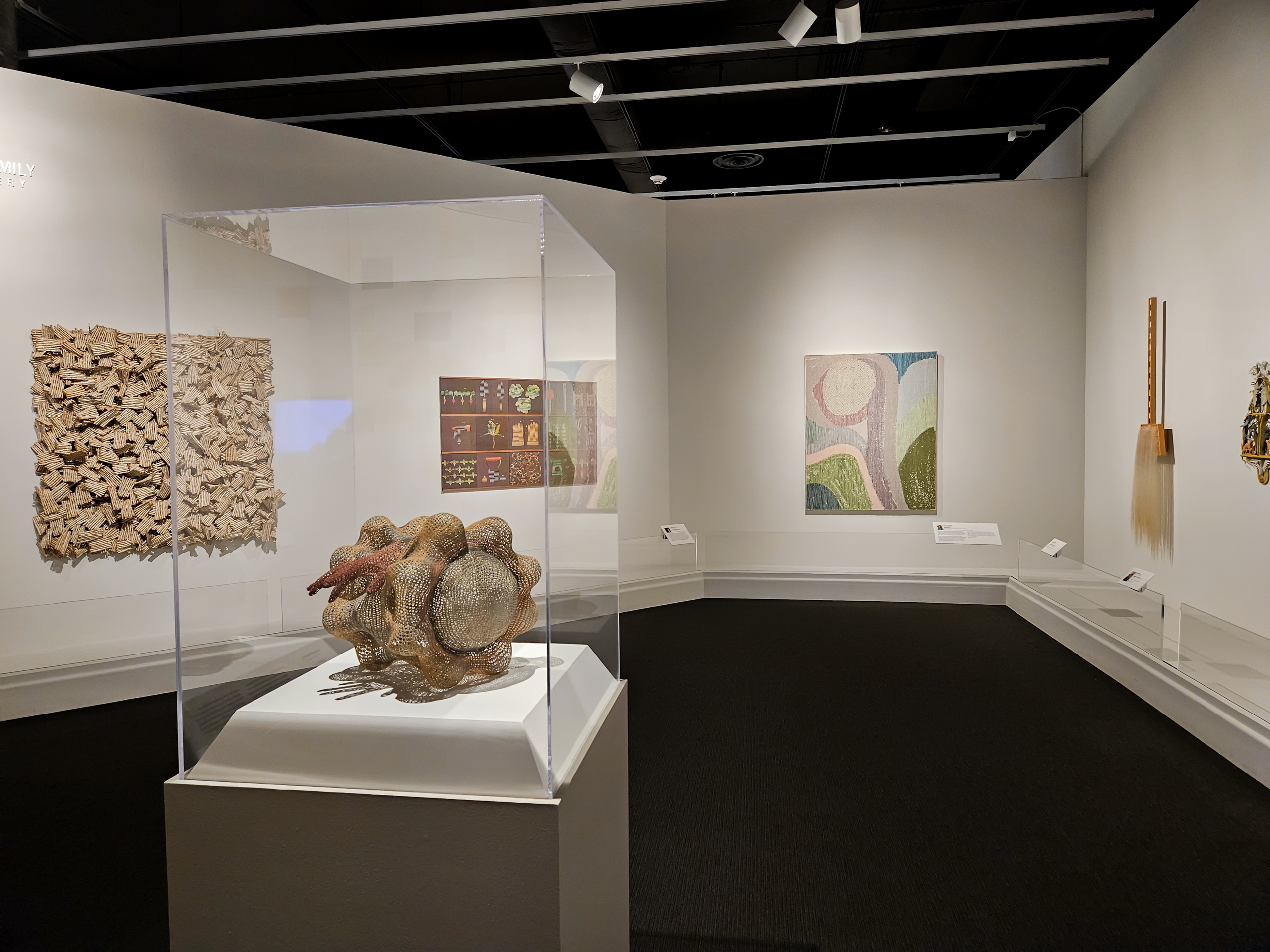 Image of the Fiber Art Gallery at Mint Museum Uptown